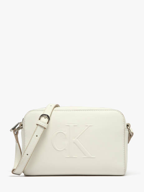 Shoulder Bag Sculpted Calvin klein jeans White sculpted 4K3036G