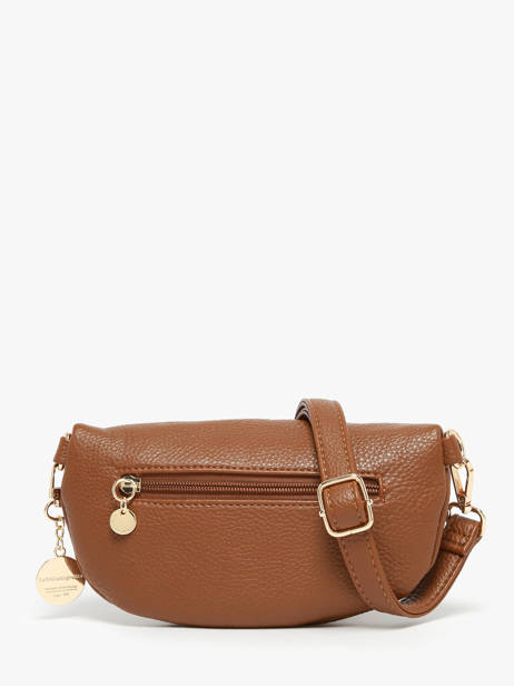Belt Bag Lulu castagnette Brown zip ZINH other view 4