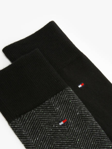 Men's Socks 2 Pairs Tommy hilfiger Black socks 71236313 other view 1
