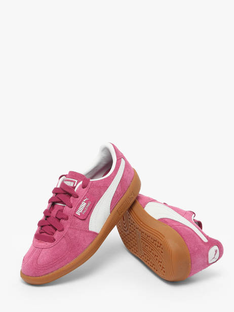 Sneakers In Leather Puma Pink women 39646372 other view 3