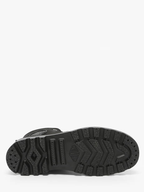 Boots Pampa Hi Zip Wl In Leather Palladium Black women 95982010 other view 5