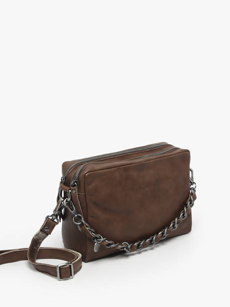 Crossbody Bag Vintage Leather Mila louise Brown vintage 23673LC other view 2