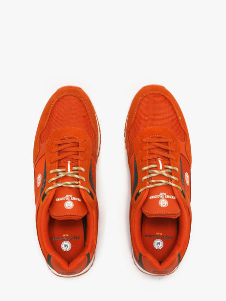 Sneakers Chamonix Serge blanco Orange men CHA1914P other view 3