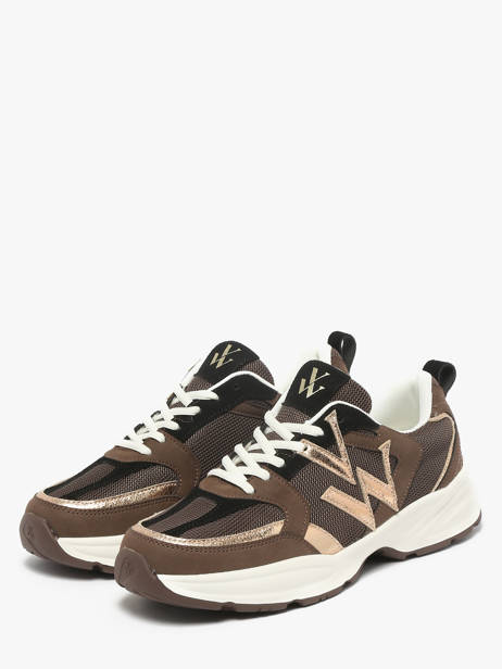 Sneakers Vanessa wu Brown women BK2811CH other view 2