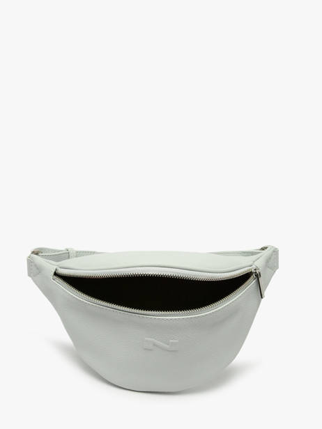 Sac Banane Small Derby Cuir Nathan baume Bleu n city 25 vue secondaire 3