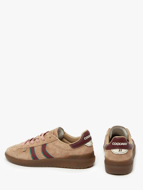 Sneakers In Leather Coolway Brown women 7613293 other view 3