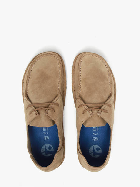 Derby Shoes In Leather Birkenstock Beige men 1027274 other view 3