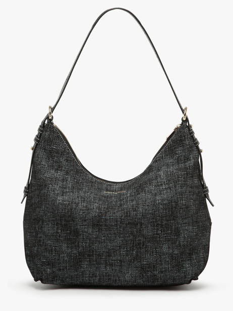 Sac Porté épaule Carrie Tweed Nathan baume Noir vogue TW vue secondaire 5