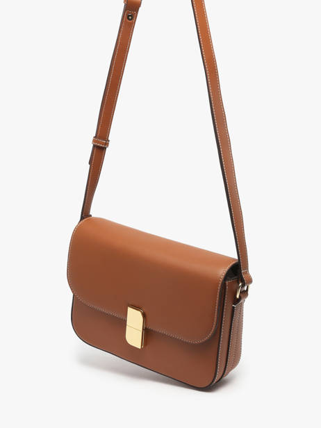 Medium Leather Alice Crossbody Bag Nat et nin Beige vintage M other view 2