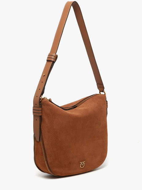 Hobo Love Bag Icon Pinko Brown love bag icon 5113A2JH other view 2