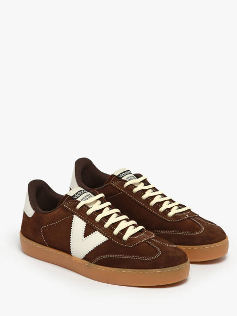 Sneakers Berlin In Leather Victoria Brown women 1126218 other view 2