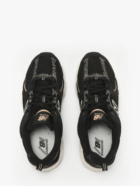 Sneakers In Leather New balance Black boy U530CRB other view 3