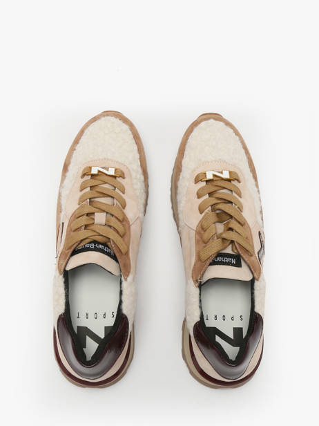 Sneakers In Leather Nathan baume Multicolor women 52NS0704 other view 3