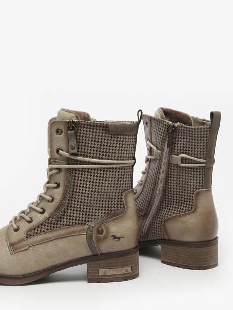 Bottines Mustang Beige women M0062001 vue secondaire 2
