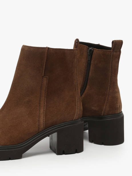 Bottines à Talon En Cuir Gabor Marron women 14 vue secondaire 2