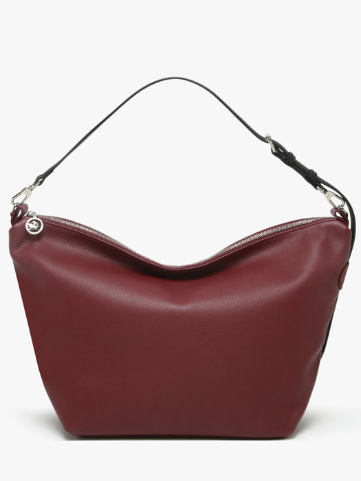 Longchamp Besace longchamp cuir Hobo bag Violet