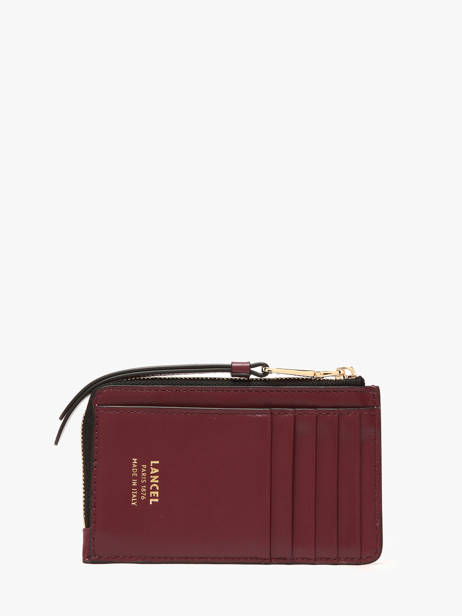 Leather Origami Card Holder Lancel Violet origami A13422 other view 2