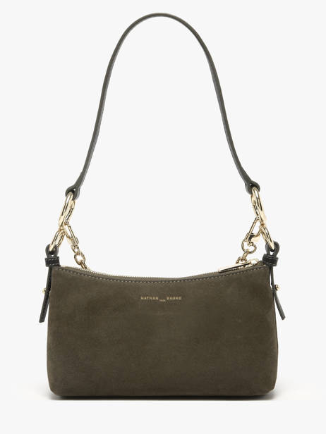 Suede Betty Evening Bag Nathan baume Green vogue 5 other view 4