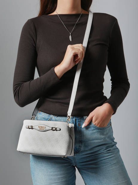 Shoulder Bag Katya Guess White katya SG965212 other view 1