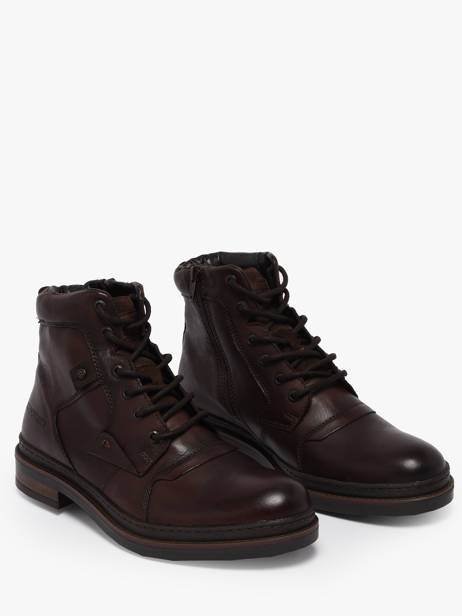 Boots In Leather Redskins Brown men TRIOMPHE other view 1
