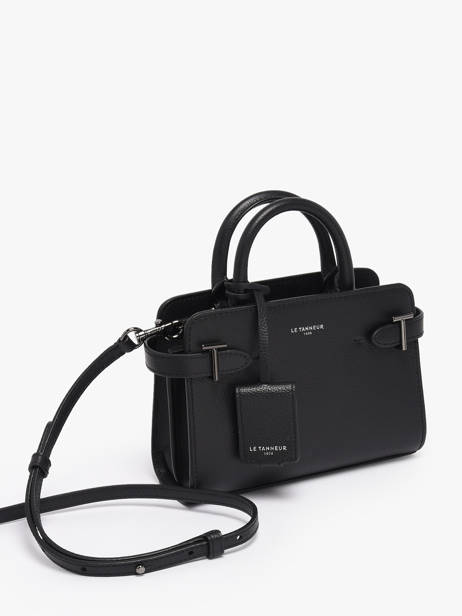 Crossbody Bag Emily Leather Le tanneur Black emily TEMI1630 other view 2