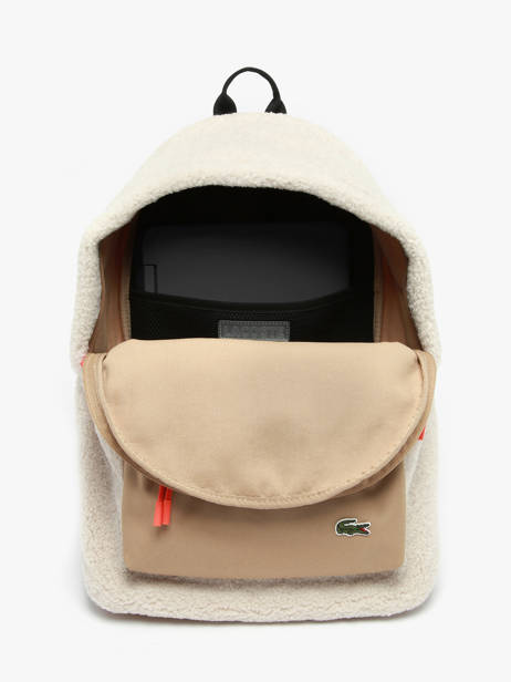 Backpack Lacoste Beige neo croc NU5095NZ other view 4