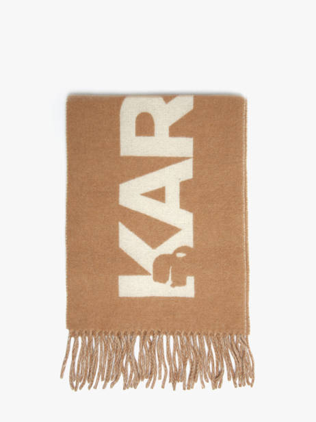 Scarf K Essential Karl lagerfeld Brown k essential A4W33125