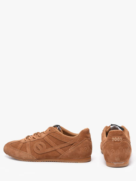 Sneakers En Cuir No name Marron women ERA904CA vue secondaire 2