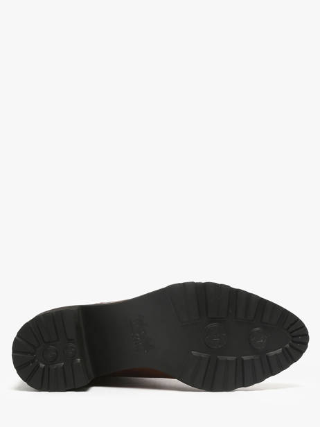 Heeled Formal Shoes In Leather Mam'zelle Brown women CSGO542 other view 4