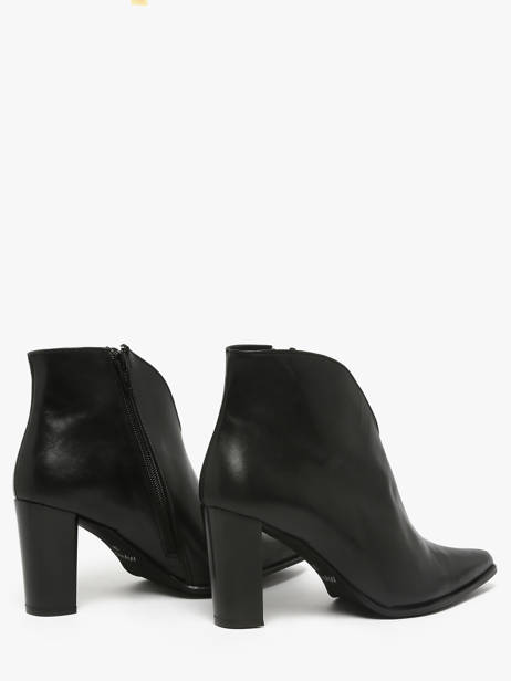 Heeled Formal Shoes In Leather Myma Black women 85009 other view 2