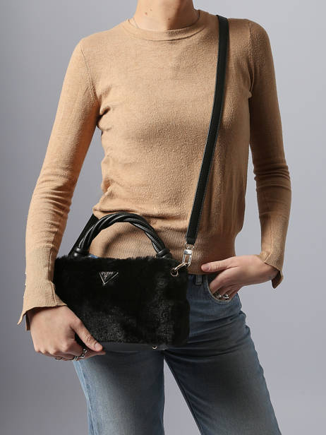 Sac Bandoulière Shaida Polyester Guess Noir shaida WG814311 vue secondaire 1