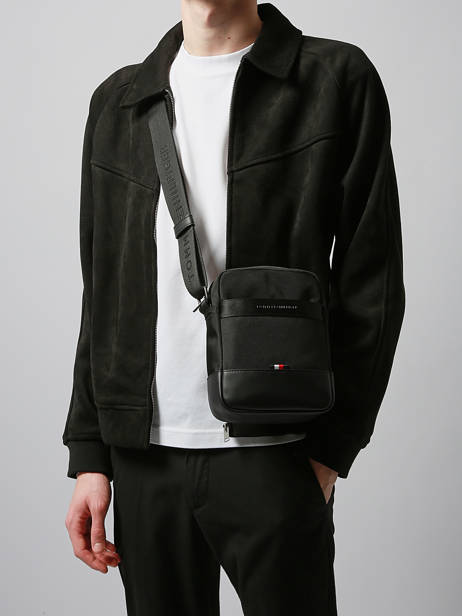 Crossbody Bag Th Nylon Travel Tommy hilfiger Black th nylon travel AM13472 other view 1