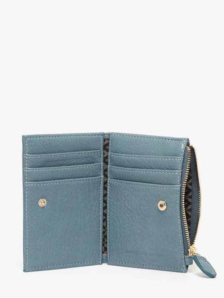 Wallet Zip Lulu castagnette Blue zip CAPOR036 other view 1