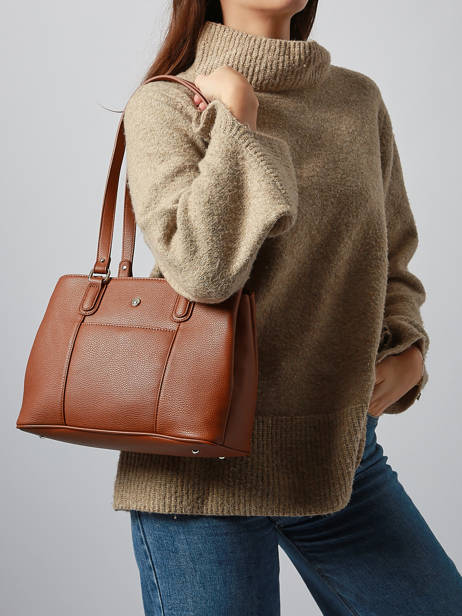 Shoulder Bag Maya Hexagona Brown maya 2120202 other view 1