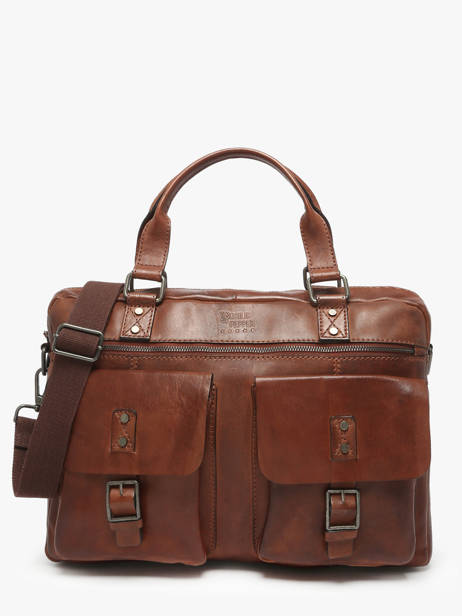 Business Bag Basilic pepper Brown traveler BTRA08