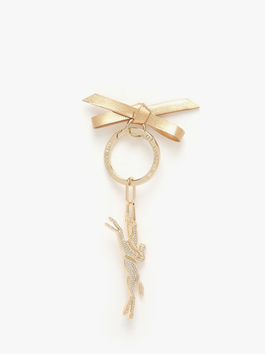 Longchamp Porte-clés cheval animation st Key rings Gold