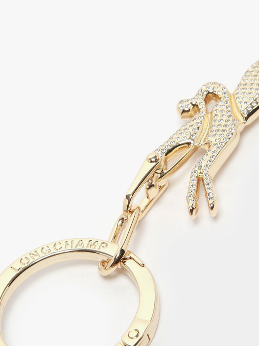 Longchamp Porte-clés cheval animation st Key rings Gold