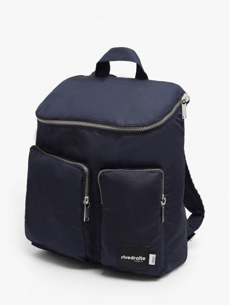 Backpack Rivedroite Blue reborn ABELREB other view 2