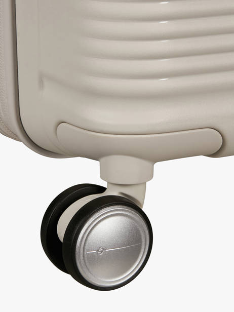 Valise Cabine Extensible Samsonite Beige paralux hs 156523 vue secondaire 3