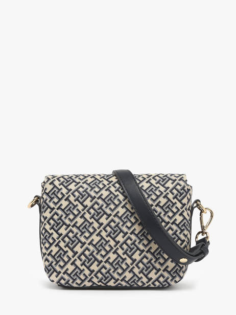 Shoulder Bag Th Jacquard Polyurethane Tommy hilfiger Blue th jacquard AW17447 other view 4