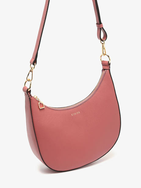Shoulder Bag M Tradition Leather Etrier Pink tradition ETRA102M other view 2