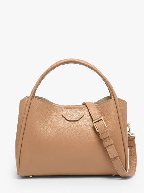 Sac à Main Ida Double Cuir Lancaster Beige ida double 84 vue secondaire 3