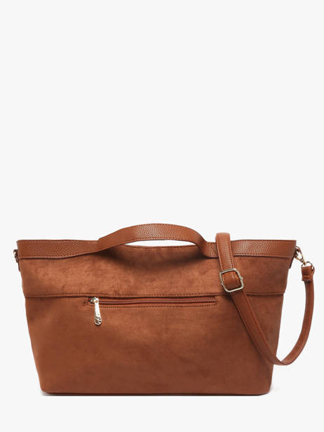 Satchel Wt Velvet Miniprix Brown wt velvet KJ62084 other view 3