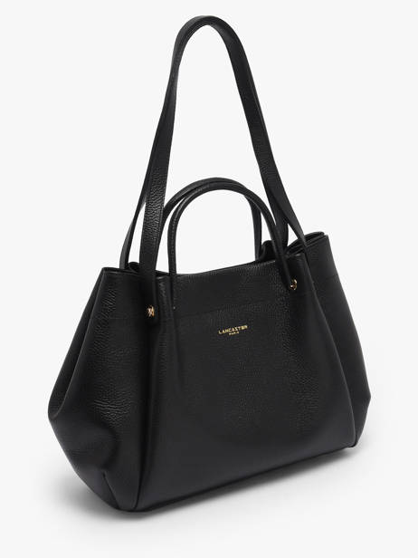 Shoulder Bag Foulonne Double Louisa Leather Lancaster Black foulonne double louisa 90 other view 2