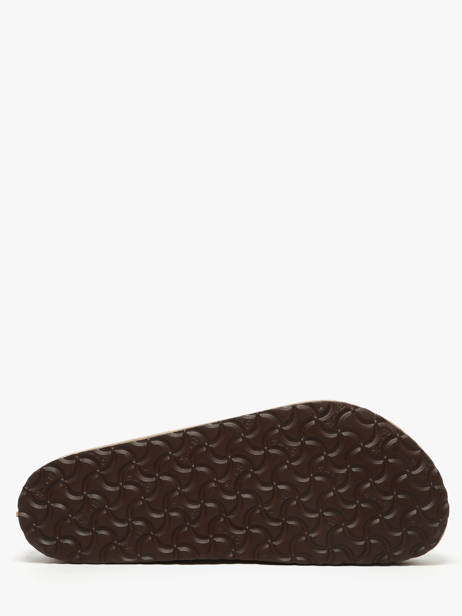 Moccasins In Leather Birkenstock Brown men 1029675 other view 4