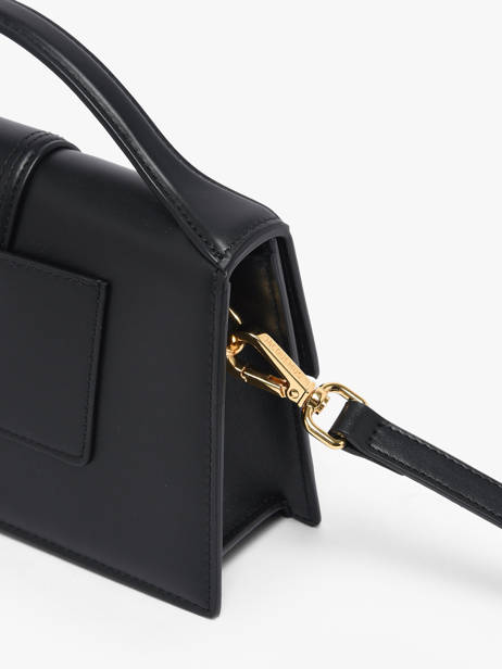 Preloved Leather Grand Bambino Crossbody Bag Jacquemus Black second life 1566393 other view 3