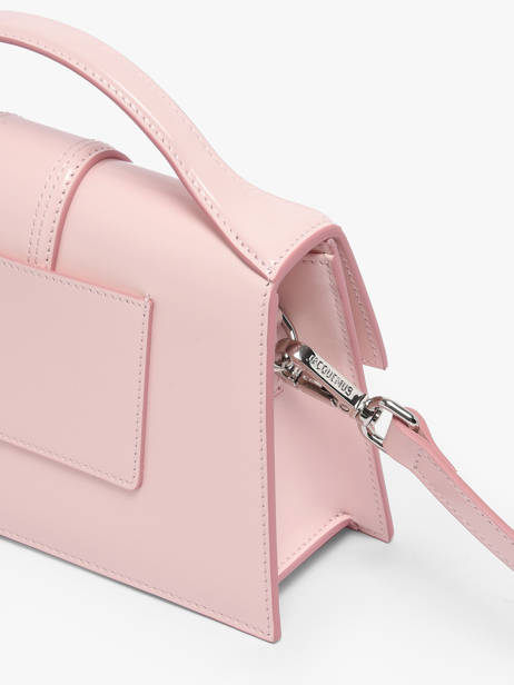 Preloved Leather Grand Bambino Crossbody Bag Jacquemus Pink second life 1565547 other view 3