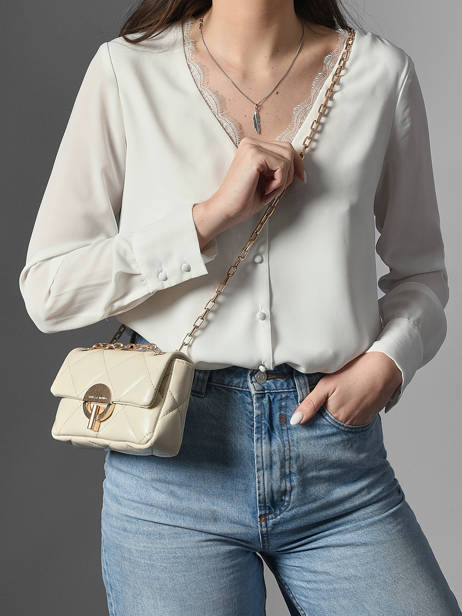 Leather Nano Moon Crossbody Bag Vanessa bruno Beige moon 84V40326 other view 1