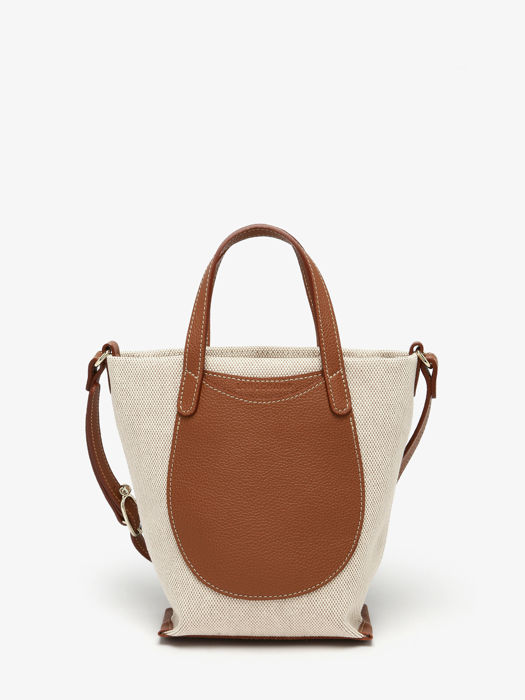 Longchamp Le foulonné toile Messenger bag Brown