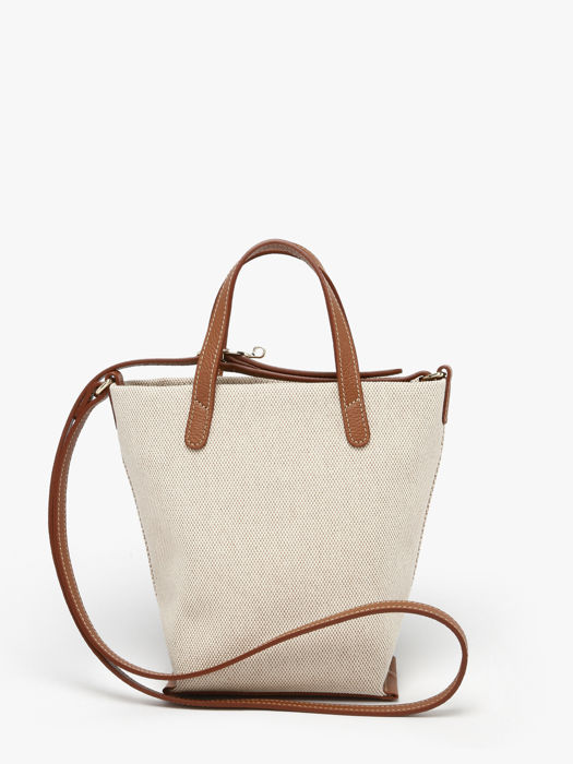 Longchamp Le foulonné toile Messenger bag Brown
